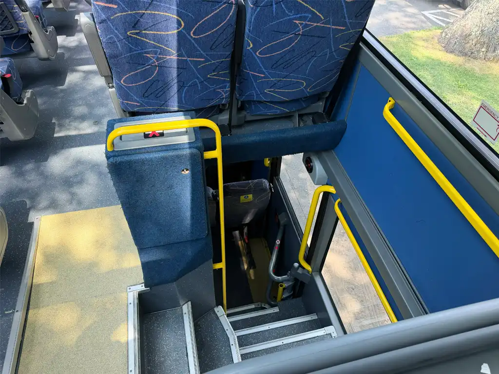 81 Passenger Coach Inside