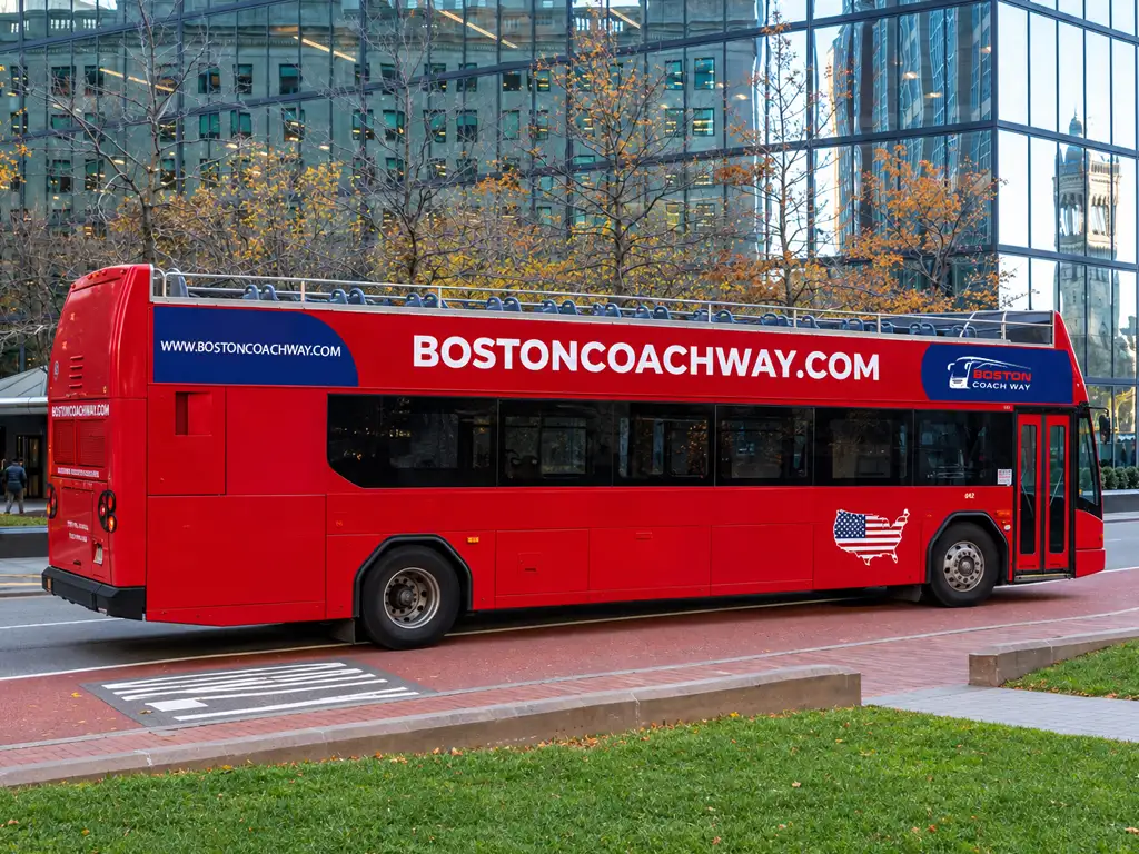 Double Decker Bus for Boston City Tours