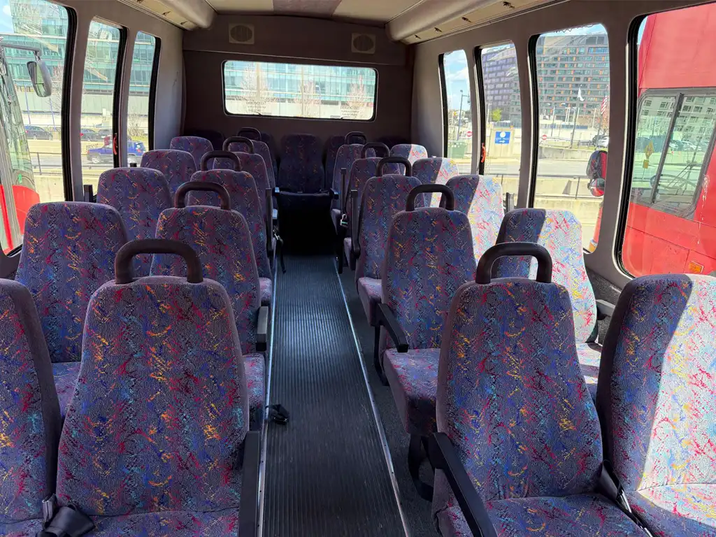 Interior of a Mini Bus