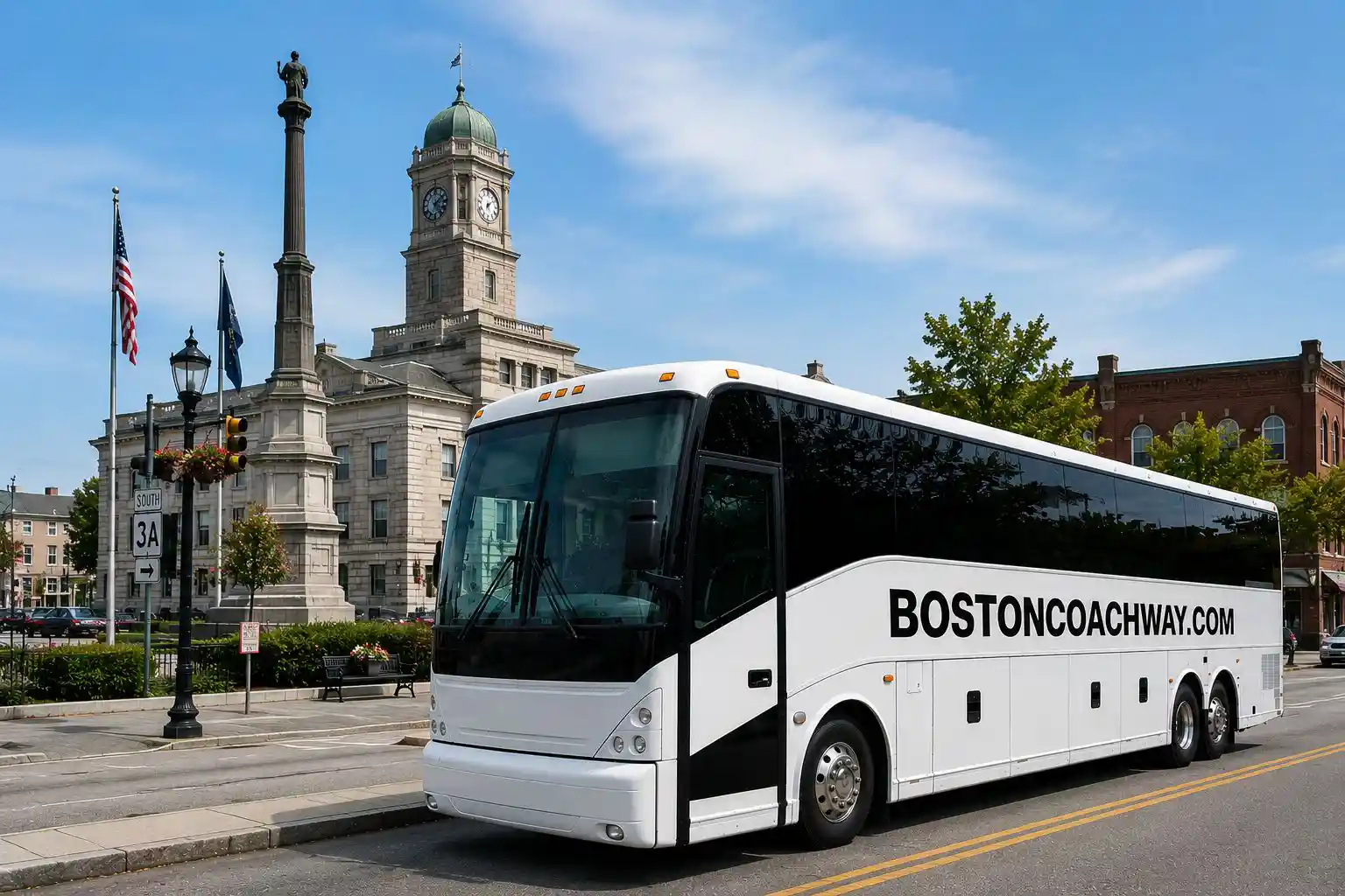Charter Bus Rental Quincy