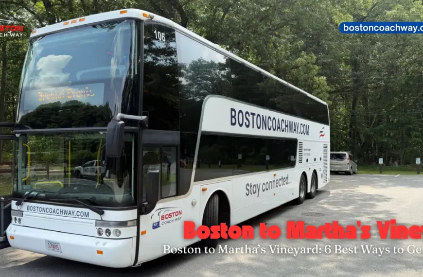 How to Get From Boston to Martha's Vineyard
