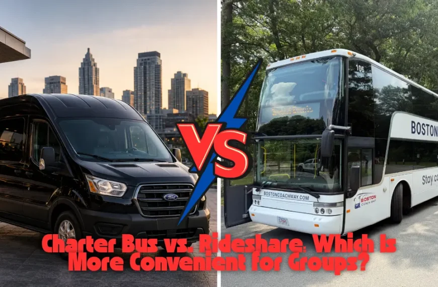 Charter Bus vs. Rideshare: Which Is More Convenient for Groups?